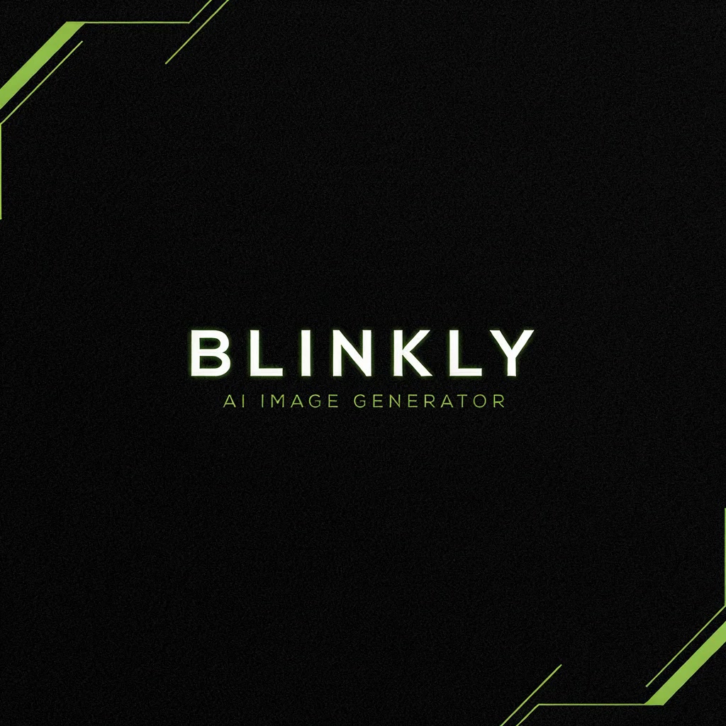Ideogram V3 BLINKLY AI poster